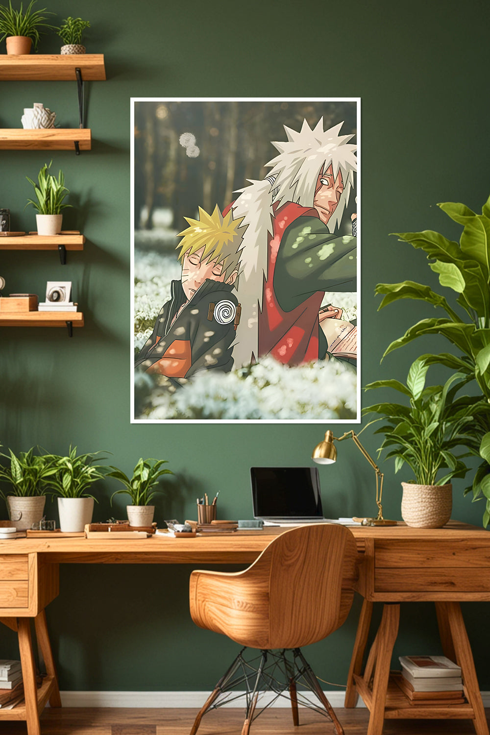 Naruto & Jiraiya | Naruto | Anime Poster