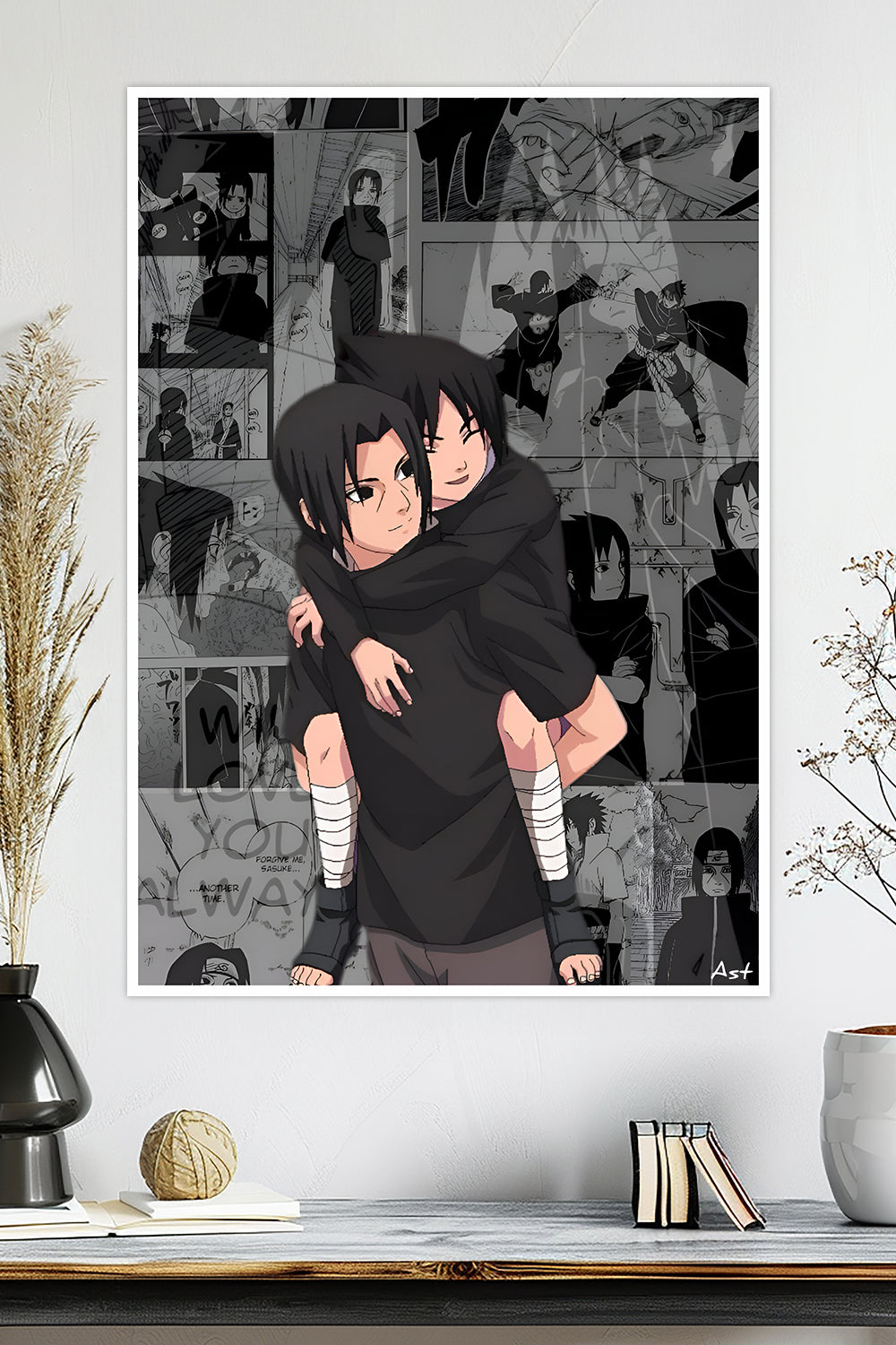 Itachi & Sasuke | Naruto | Anime Poster