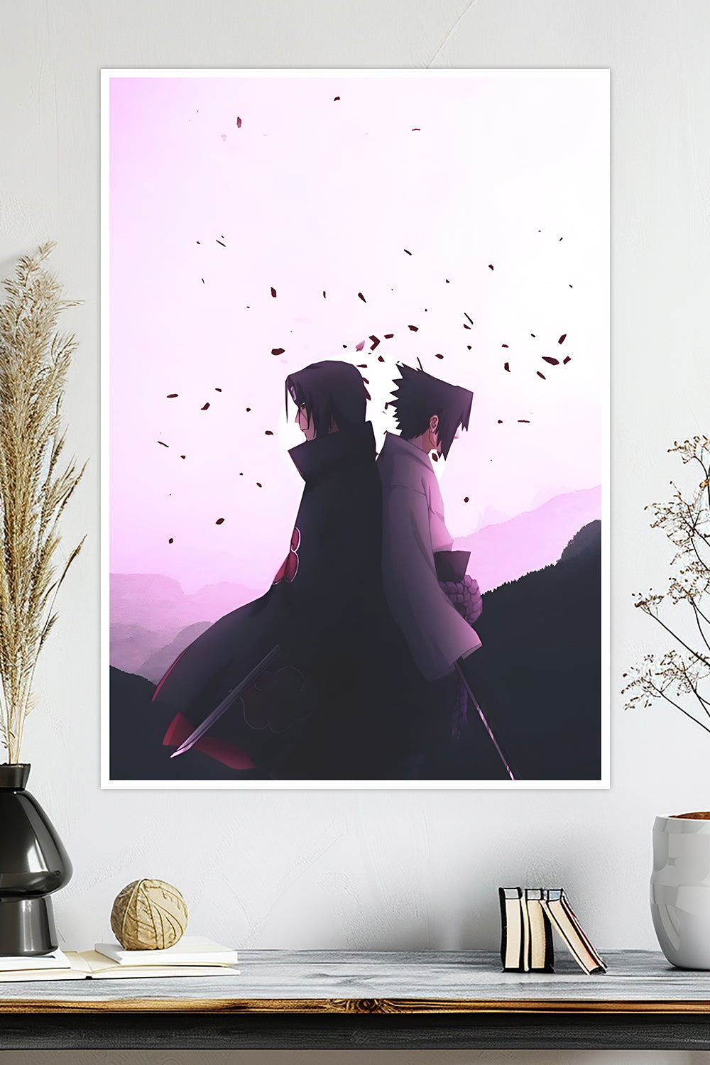 Itachi & Sasuke | Naruto | Anime Poster