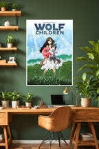 Wolf Children Poster | Mamoru Hosoda | Anime Poster