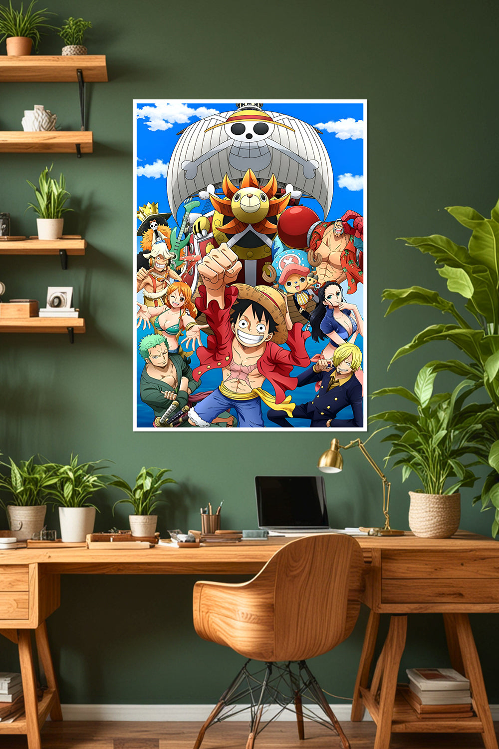 Straw Hat Pirates | One Piece Crew | Anime Poster