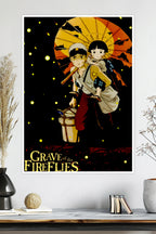 Grave of the Fireflies | Studio Ghibli | Anime Poster