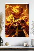 Zenitsu Agatsuma | Demon Slayer | Anime Poster