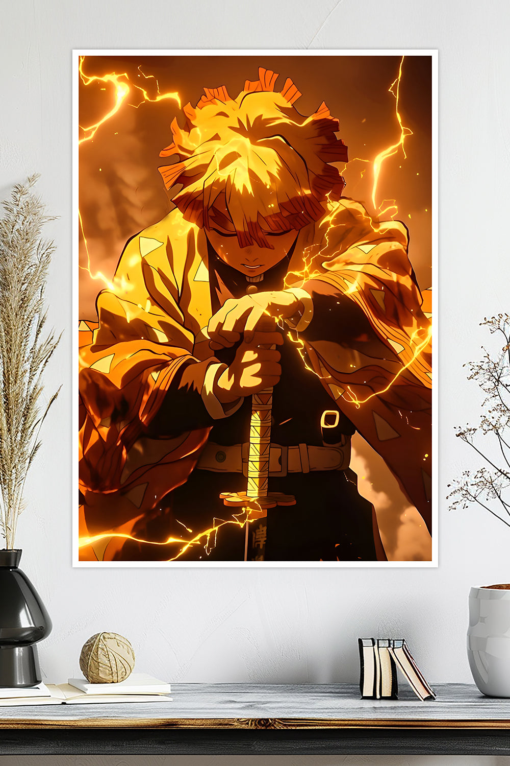 Zenitsu Agatsuma | Demon Slayer | Anime Poster