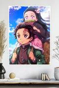 Tanjiro & Nezuko | Demon Slayer | Anime Poster