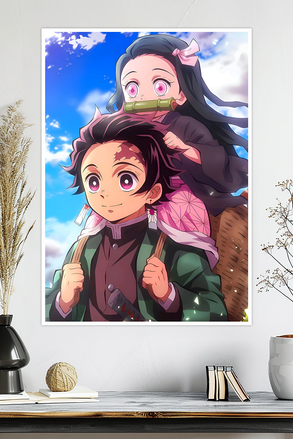 Tanjiro & Nezuko | Demon Slayer | Anime Poster