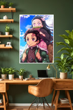 Tanjiro & Nezuko | Demon Slayer | Anime Poster