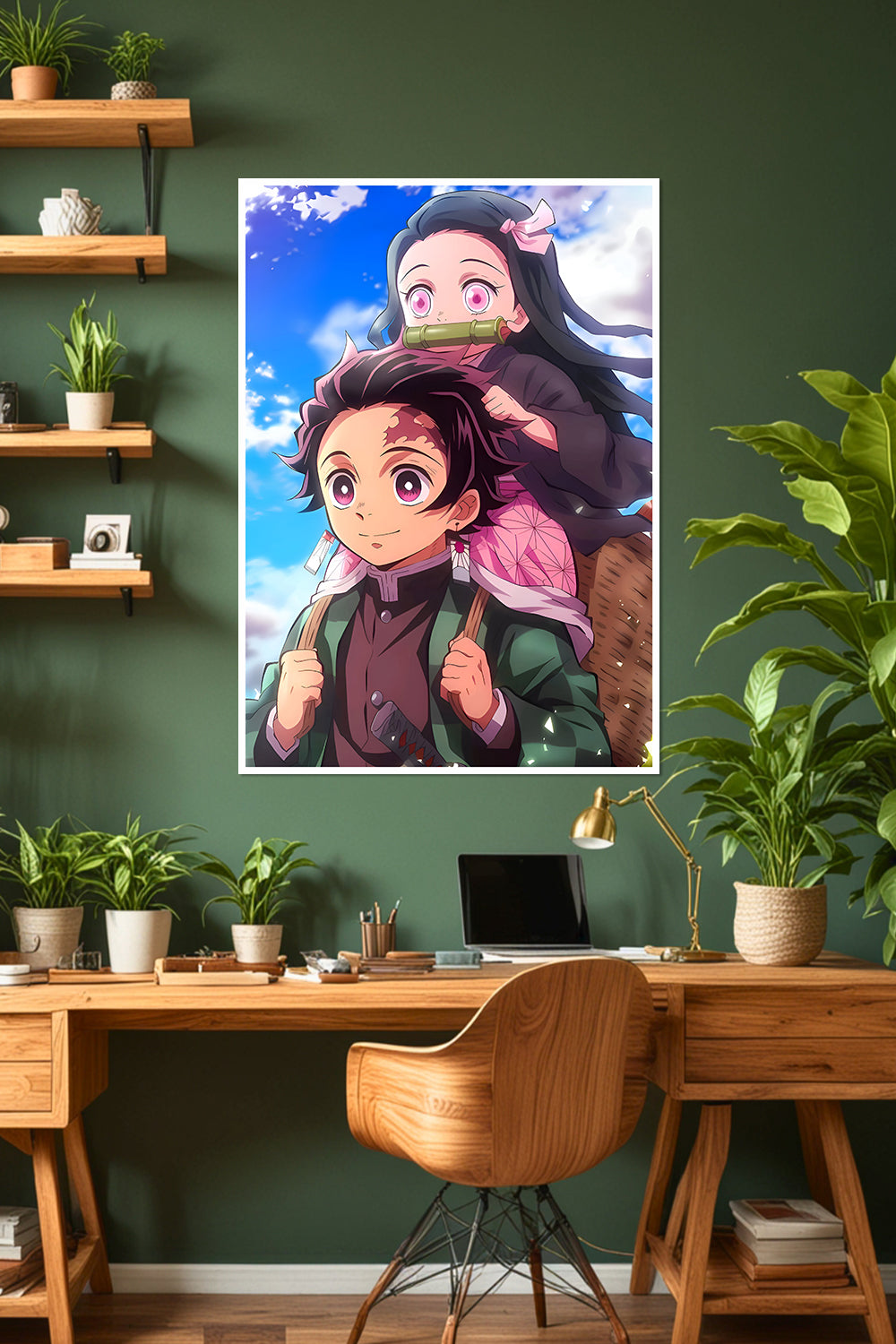 Tanjiro & Nezuko | Demon Slayer | Anime Poster