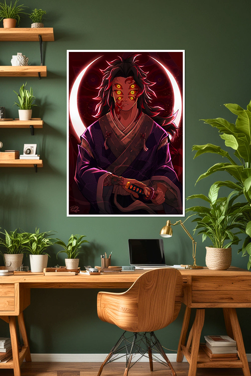 Kokushibo | Demon Slayer | Anime Poster