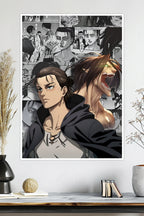 Eren Yeager | Attack On Titan | Anime Poster
