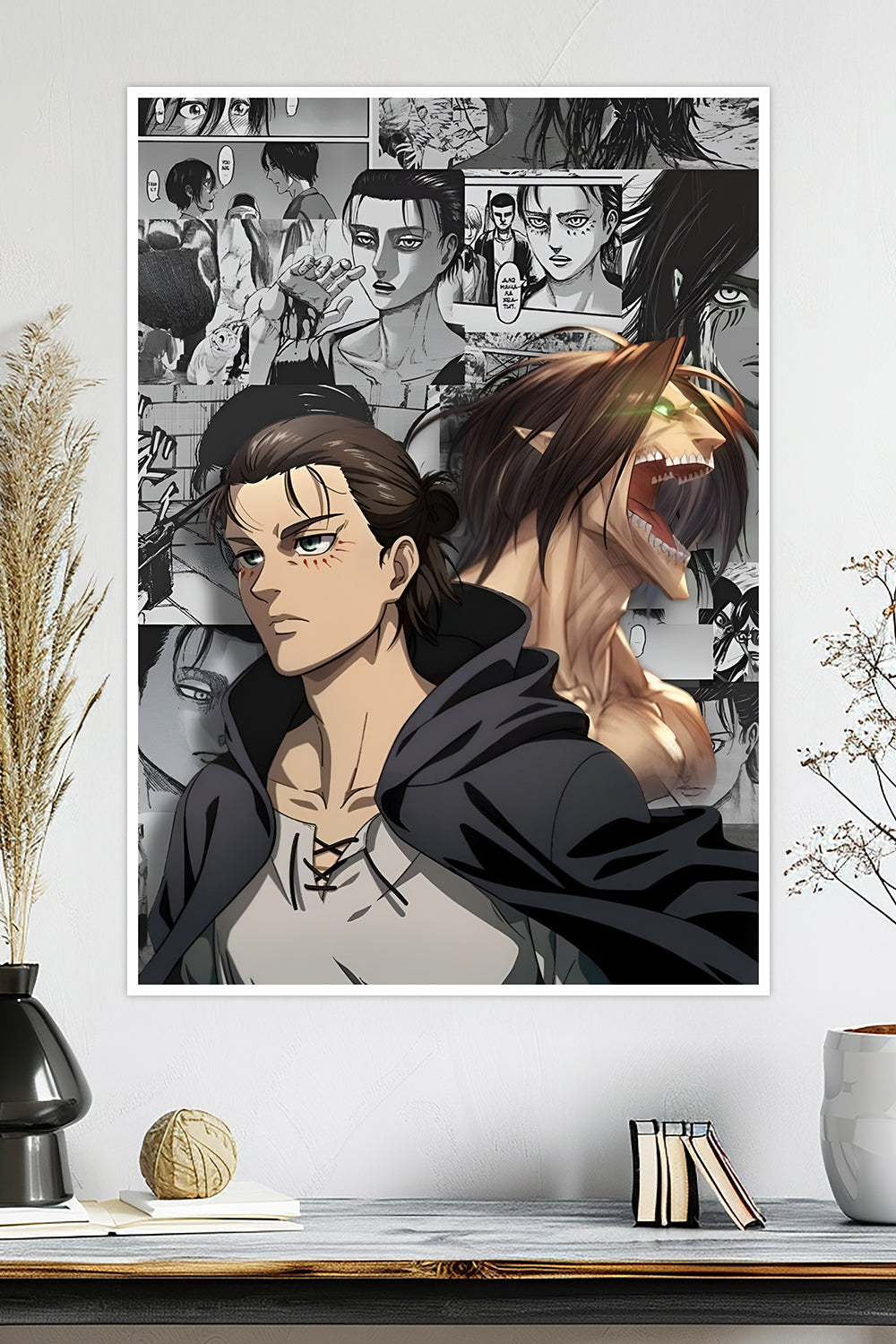 Eren Yeager | Attack On Titan | Anime Poster