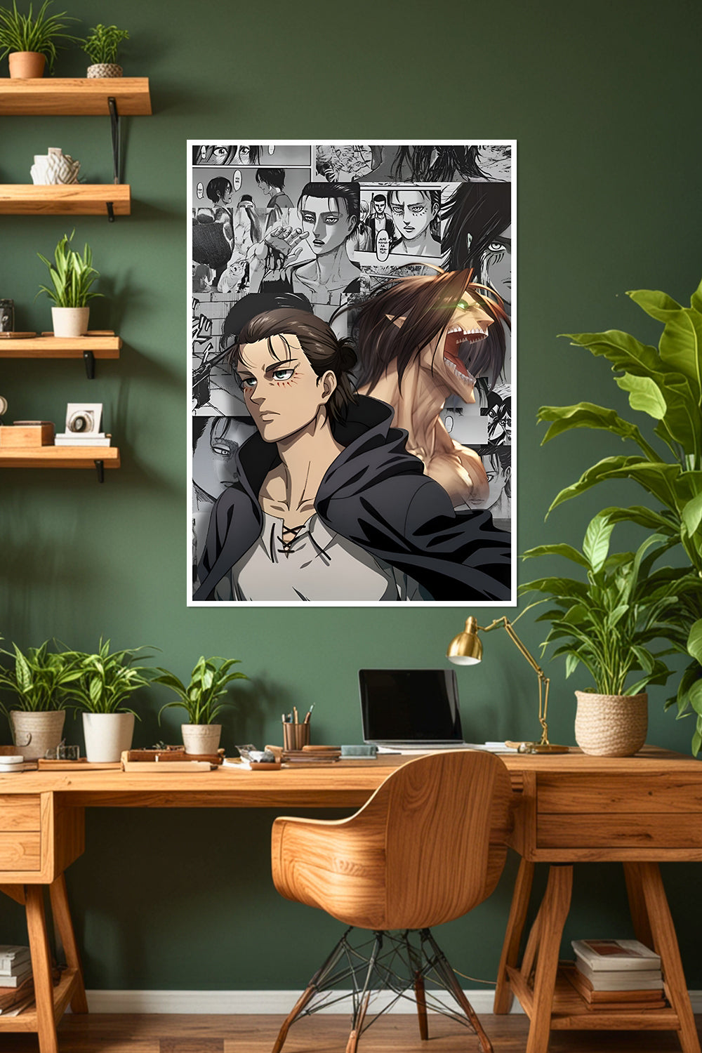 Eren Yeager | Attack On Titan | Anime Poster