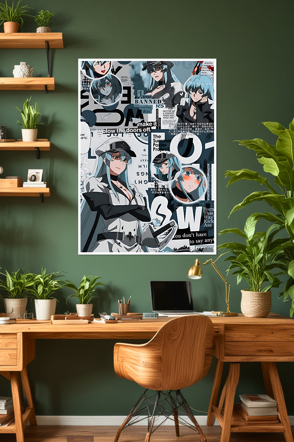 Esdeath | Akame ga Kill | Anime Poster