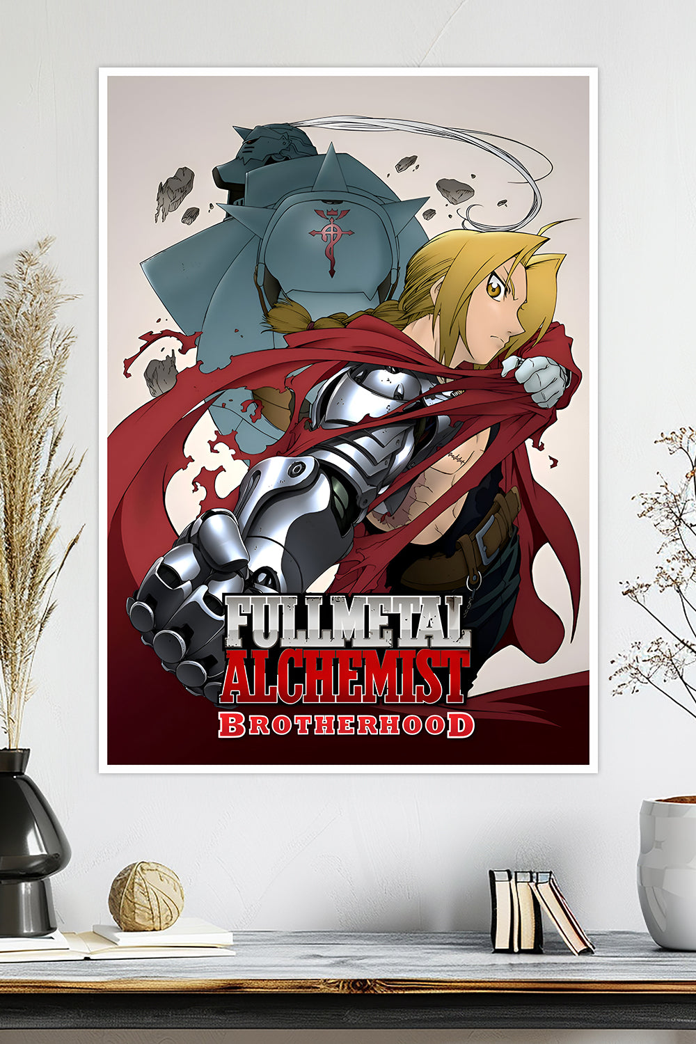 Edward & Alphonse Elric | Fullmetal Alchemist Brotherhood | Anime Poster