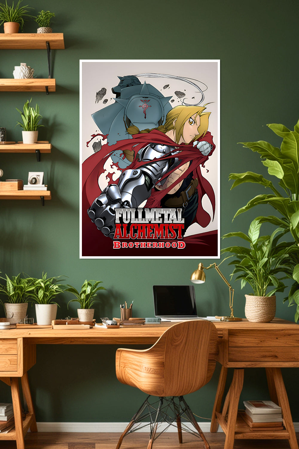 Edward & Alphonse Elric | Fullmetal Alchemist Brotherhood | Anime Poster