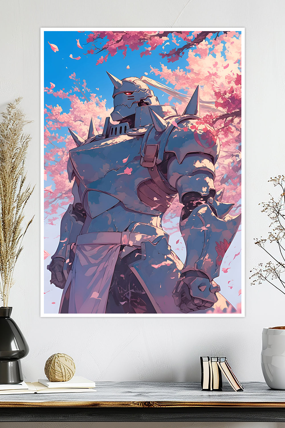 Fullmetal Alchemist Brotherhood | Alphonse Elric Sakura Blossom | Anime Poster
