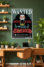 One Piece | Brook | Wanted Poster | Anime Poster