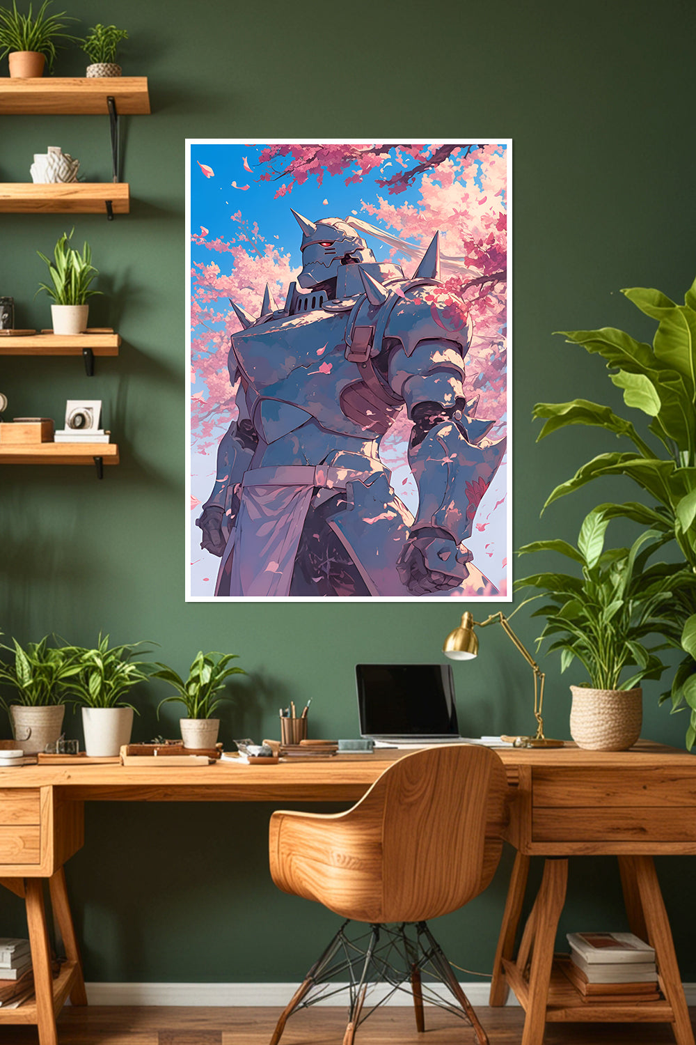 Fullmetal Alchemist Brotherhood | Alphonse Elric Sakura Blossom | Anime Poster