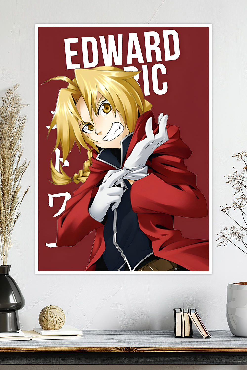 Edward Elric | Fullmetal Alchemist Brotherhood | Anime Poster