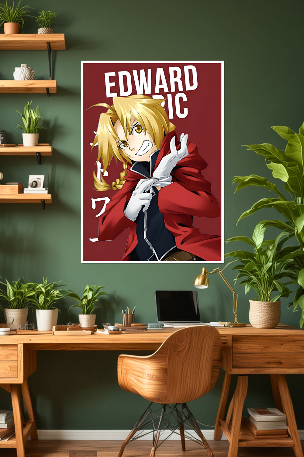 Edward Elric | Fullmetal Alchemist Brotherhood | Anime Poster
