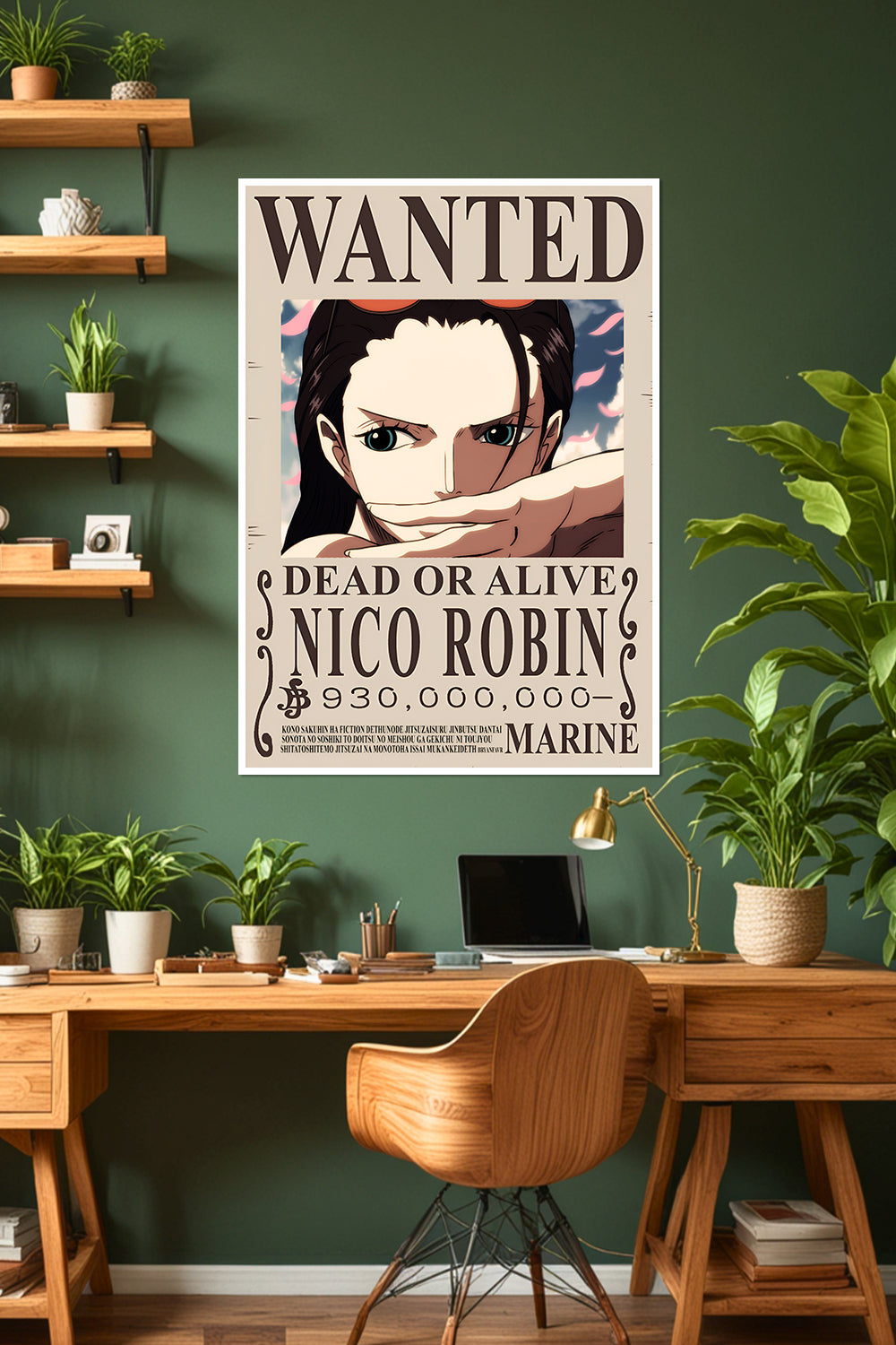 One Piece | Nico Robin | Wanted Poster | Anime Poster
