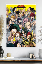 My Hero Academia | Class 1-A | Anime Poster