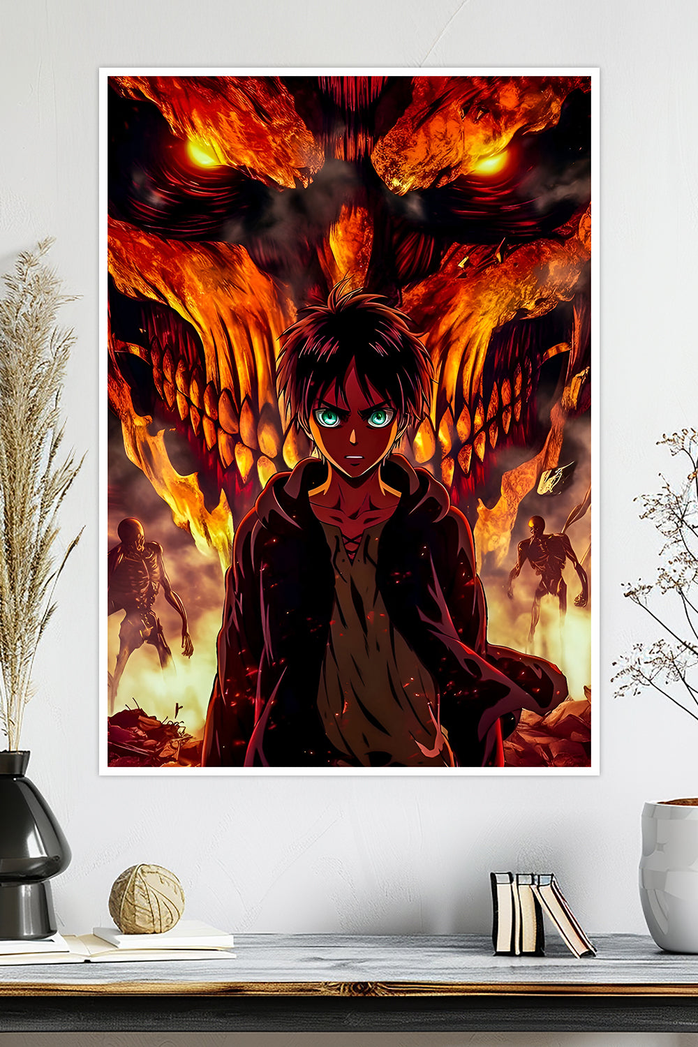 Eren Yeager | Attack On Titan | Anime Poster