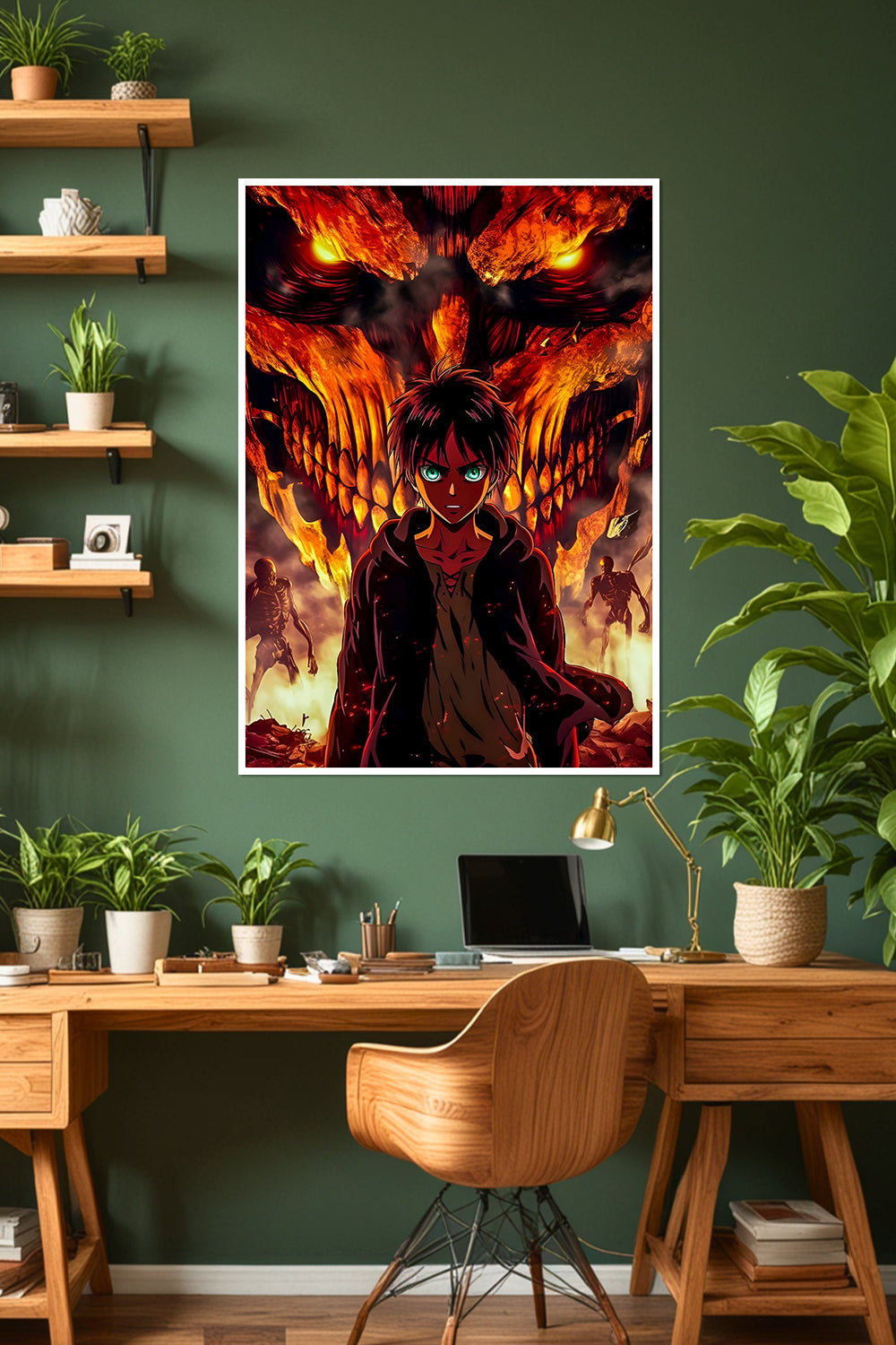 Eren Yeager | Attack On Titan | Anime Poster