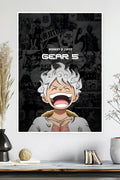 Luffy Gear 5 | One Piece | Anime Poster