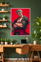 Zoro Warrior’s Pride | One Piece | Anime Poster