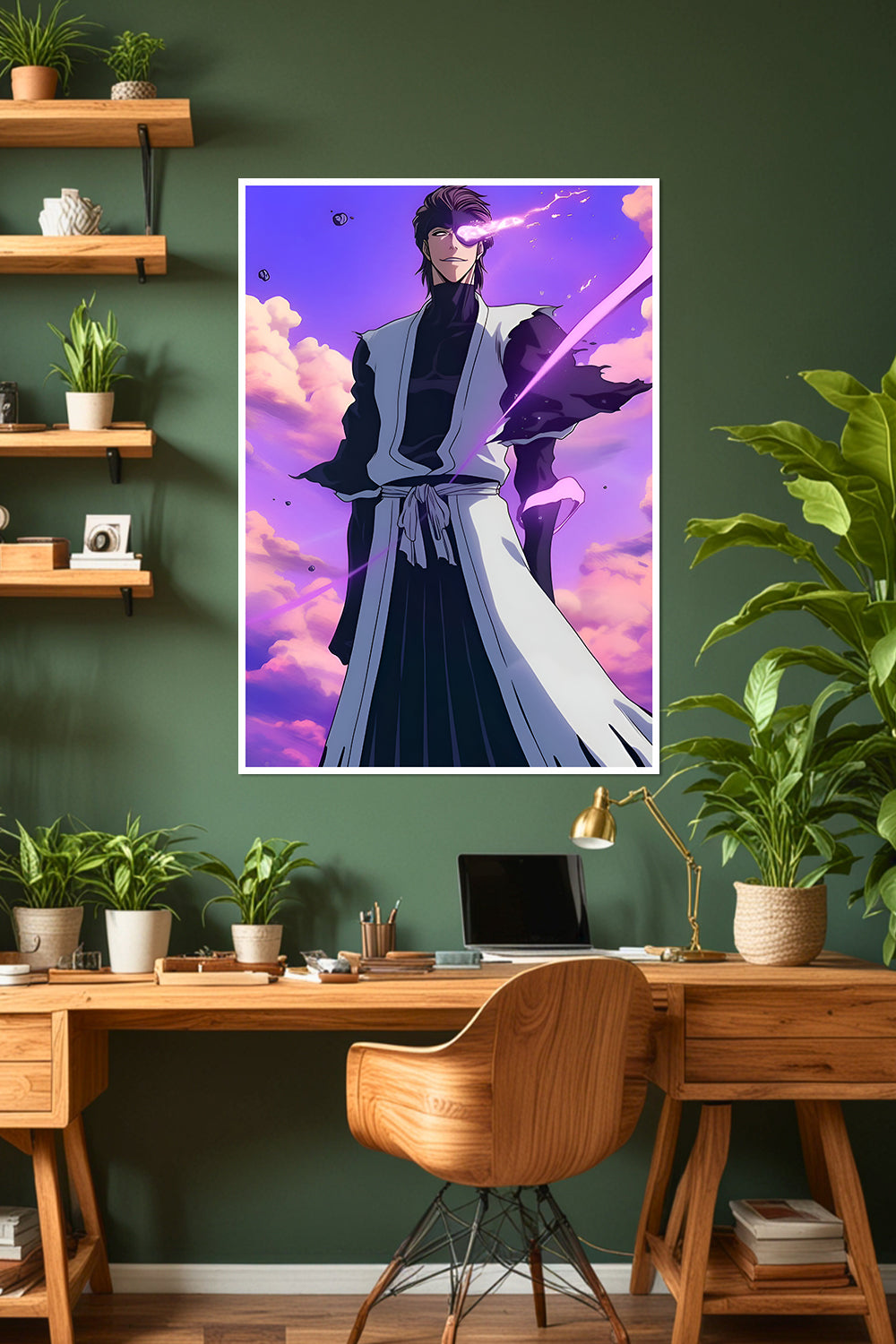 Bleach | Sosuke Aizen Anime Poster | Hogyoku Evolution | Anime Poster