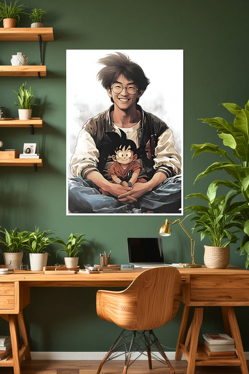 Akira Toriyama | Goku | Dragon Ball Z | Anime Poster