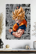 Super Saiyan Goku | Dragon Ball Z | Anime Poster