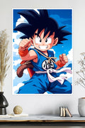 Kid Goku Adventure | Classic Dragon Ball | Anime Poster