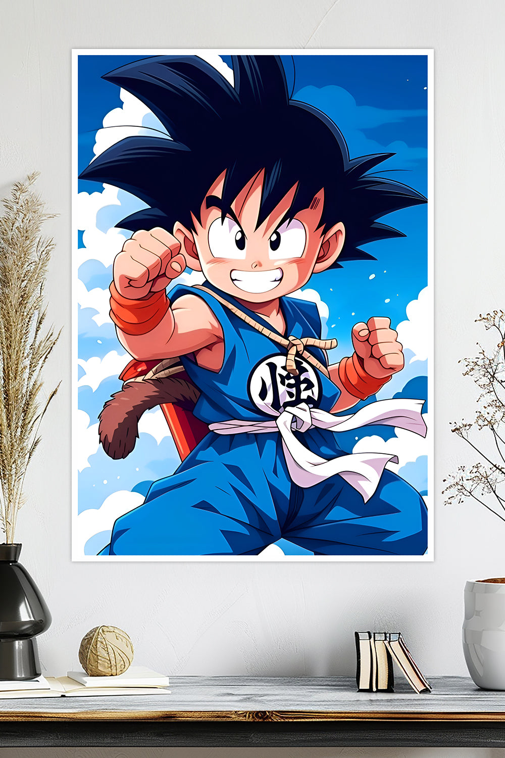 Kid Goku Adventure | Classic Dragon Ball | Anime Poster