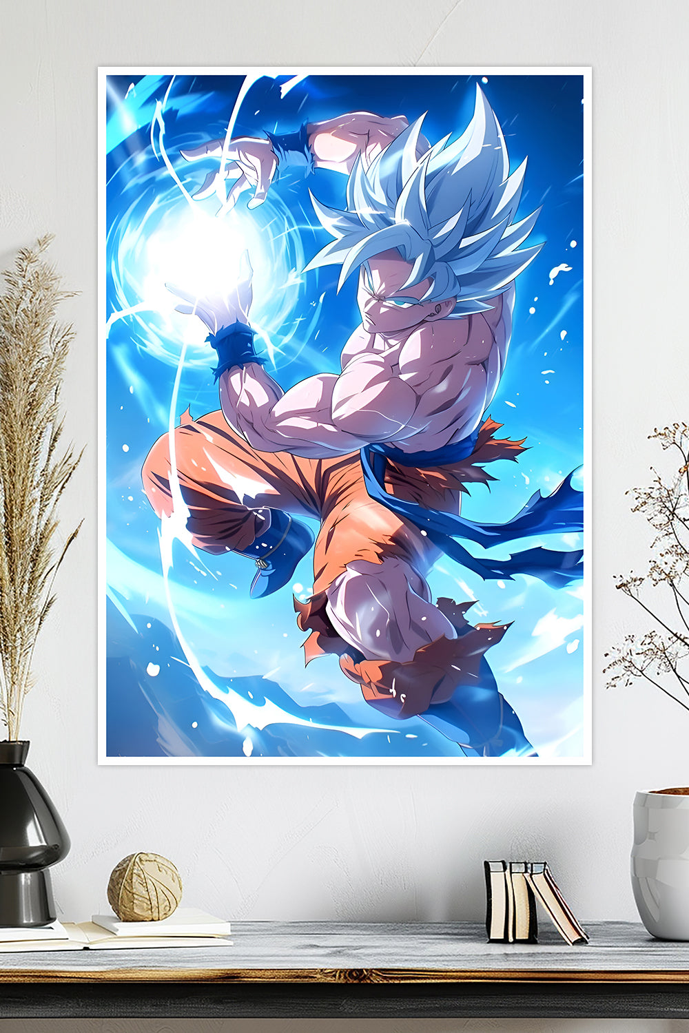 Ultra Instinct Goku | Intense Dragon Ball | Anime Poster