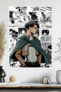 Levi Ackerman | Attack On Titan | Anime Poster