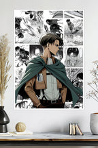 Levi Ackerman | Attack On Titan | Anime Poster