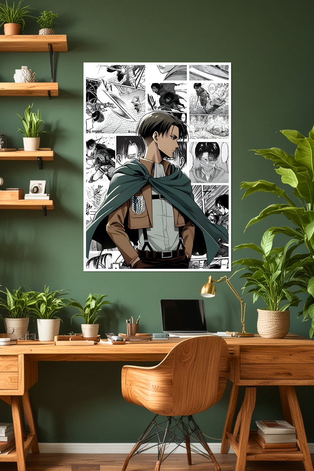 Levi Ackerman | Attack On Titan | Anime Poster
