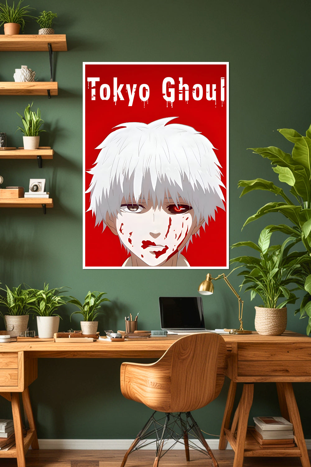 Ken Kaneki Bloodstained | Tokyo Ghoul Dark | Anime Poster