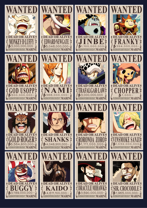 16 Epic Anime Collage Set